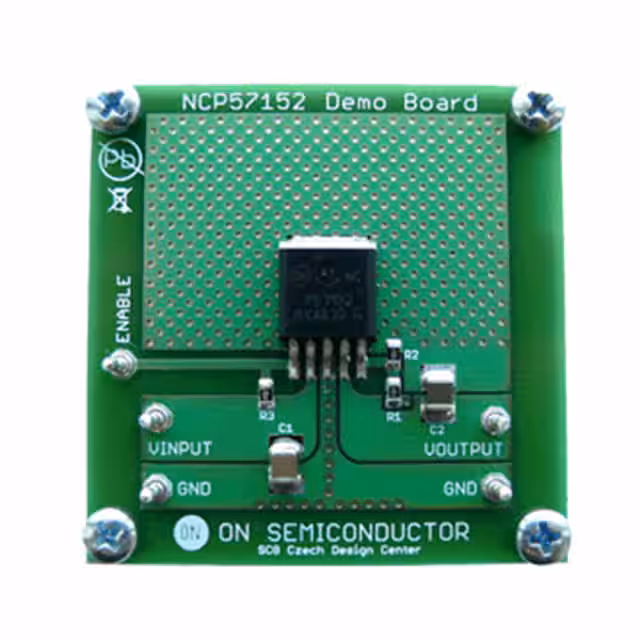 NCP57152DSADGEVB onsemi  Cartes d'évaluation - Régulateurs de tension linéaires